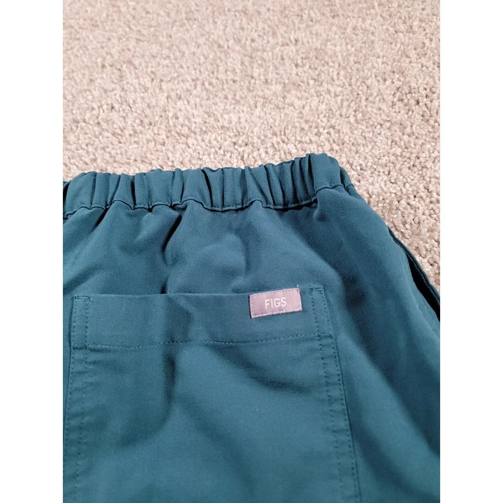 FIGS Men's Pisco™ Basic Scrub Pants Teal Technical Collection FM4500 Large Nurse
